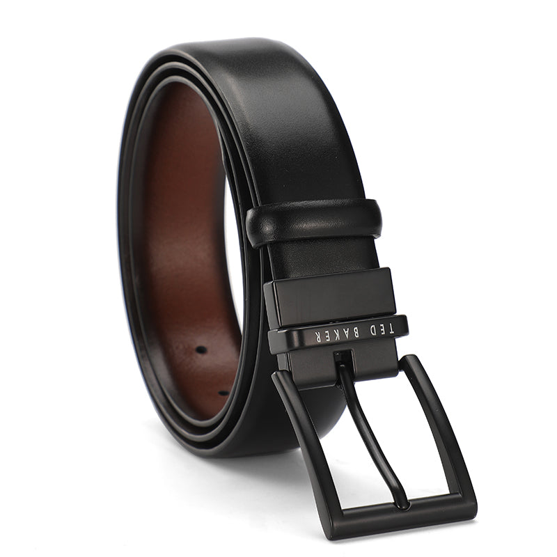 REVERSIBLE BELT | BLACK-BROWN