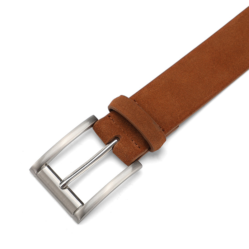 SUEDE BELT | CHESTNUT
