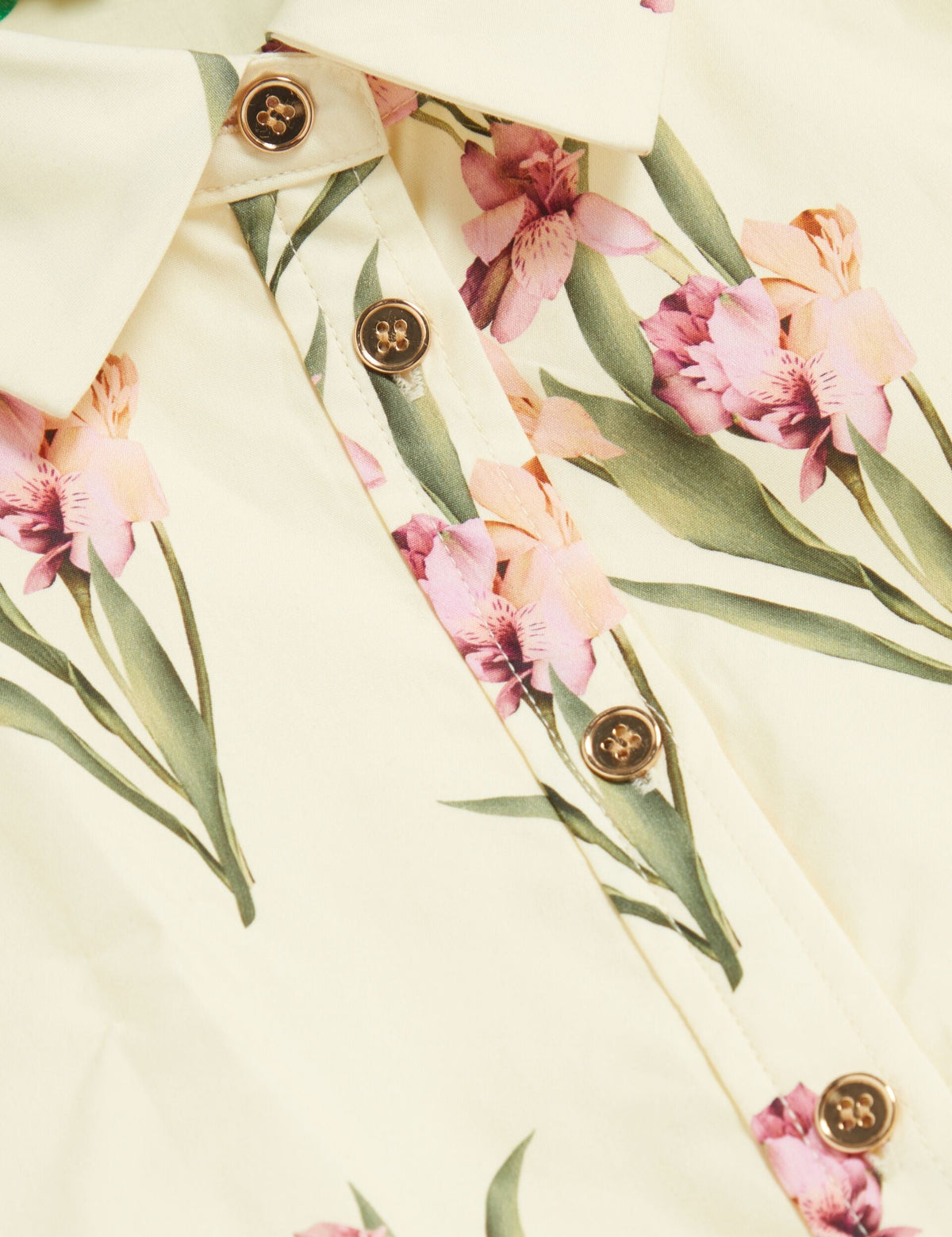SLEEVELESS BUTTON UP SHIRT | TRANSPARENT YELLOW