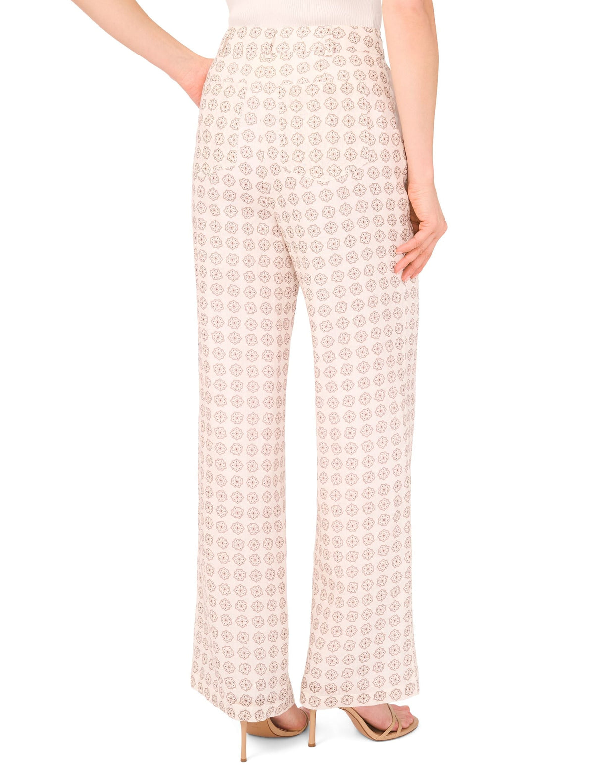 HIGH-WAISTED STRUCTURED PANT | NEW IVORY
