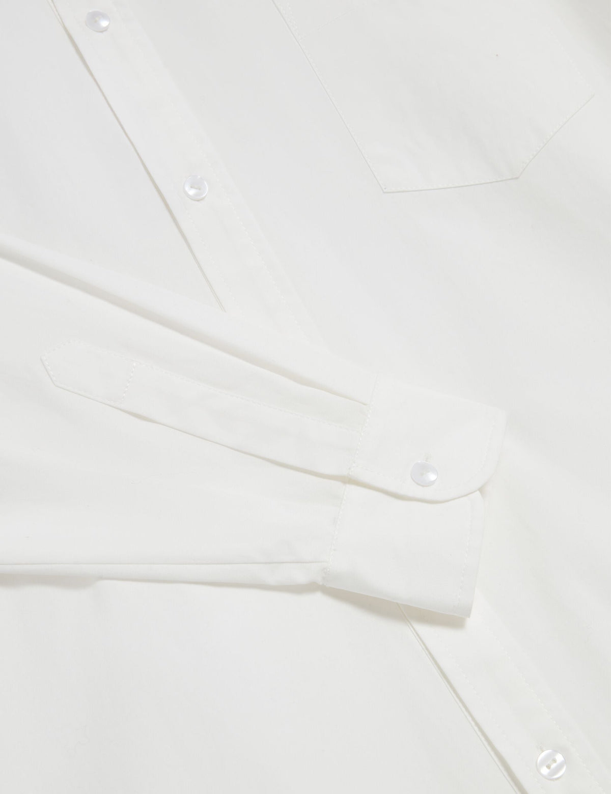 LONG SLEEVE RUFFLE SHIRT DRESS | ULTRA WHITE
