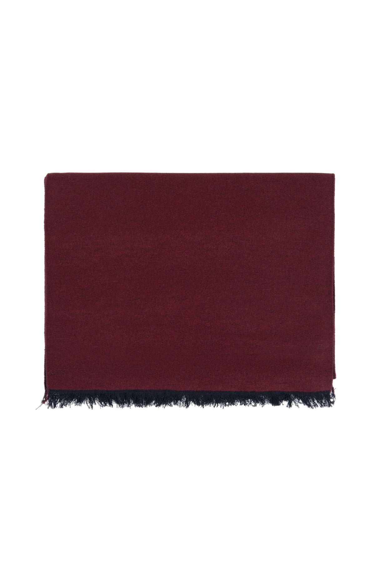 TWO TONE SCARF | BURGUNDY