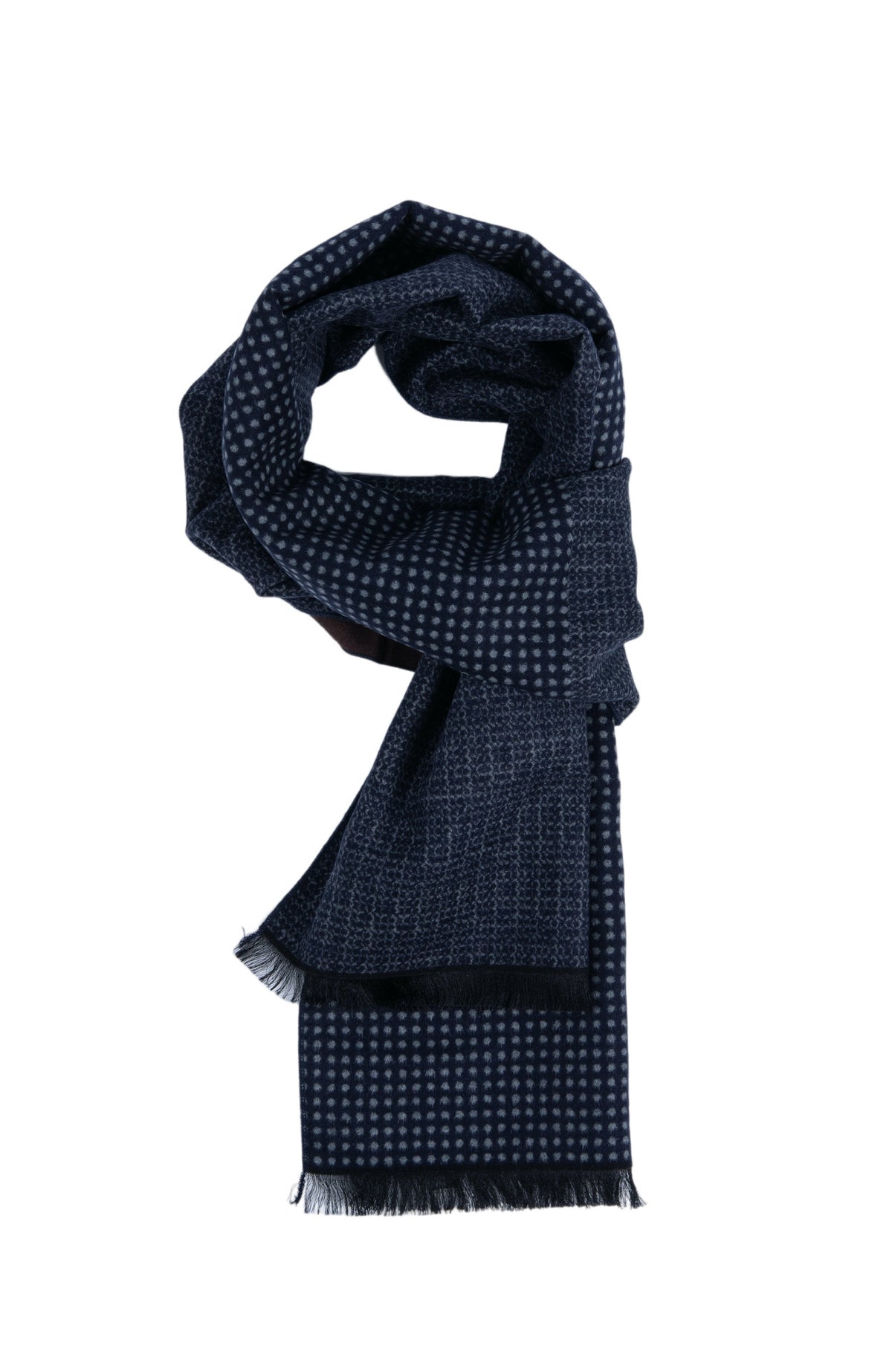 DOT SCARF | BLUE