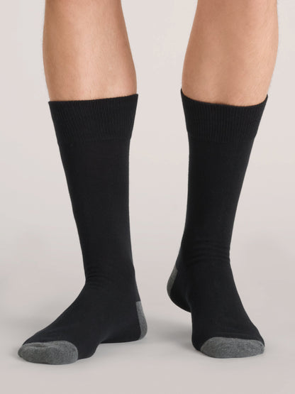 3 PK Men's Non Terry Crew | MID-GREY