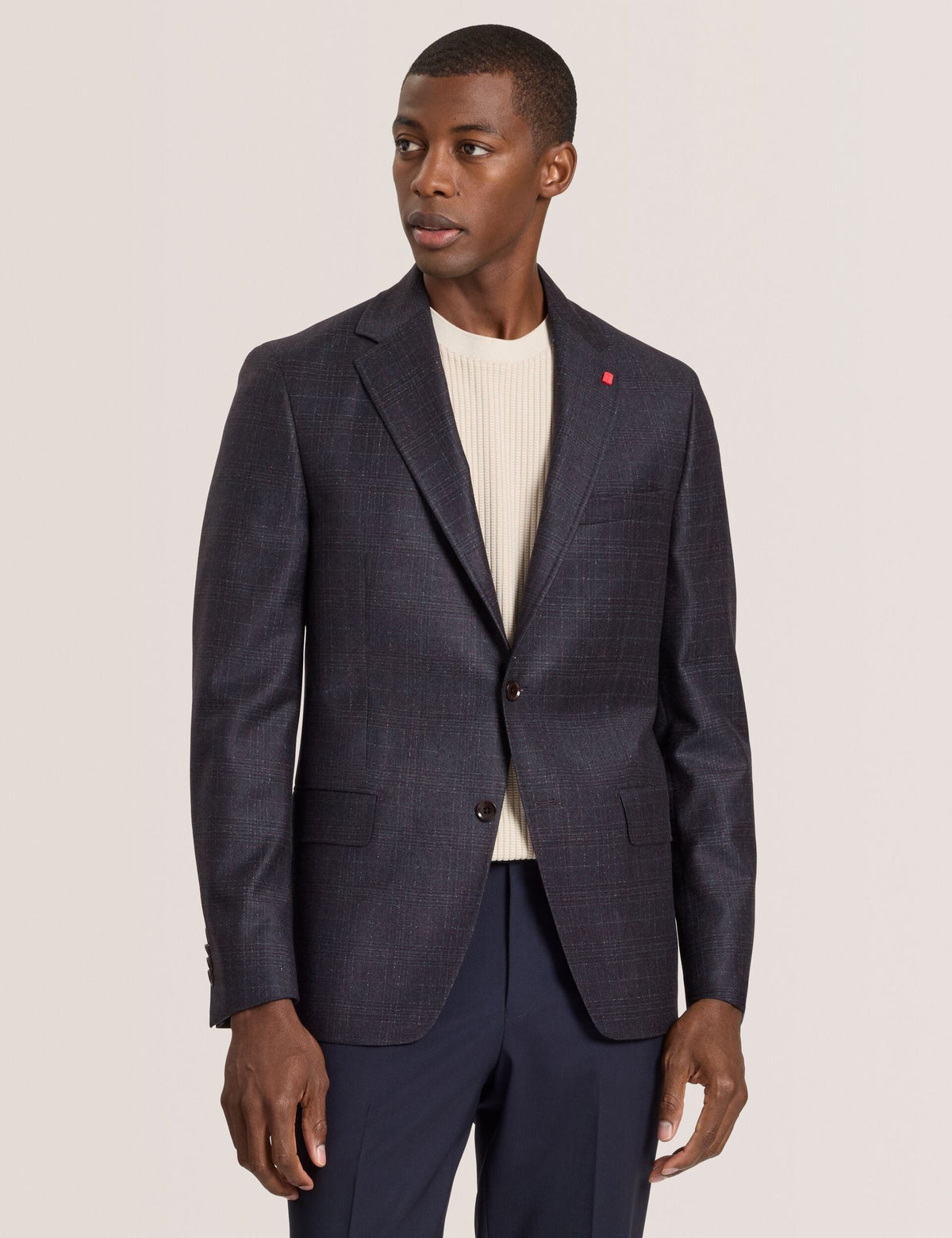 WINFRED | BURGUNDY-BLUE