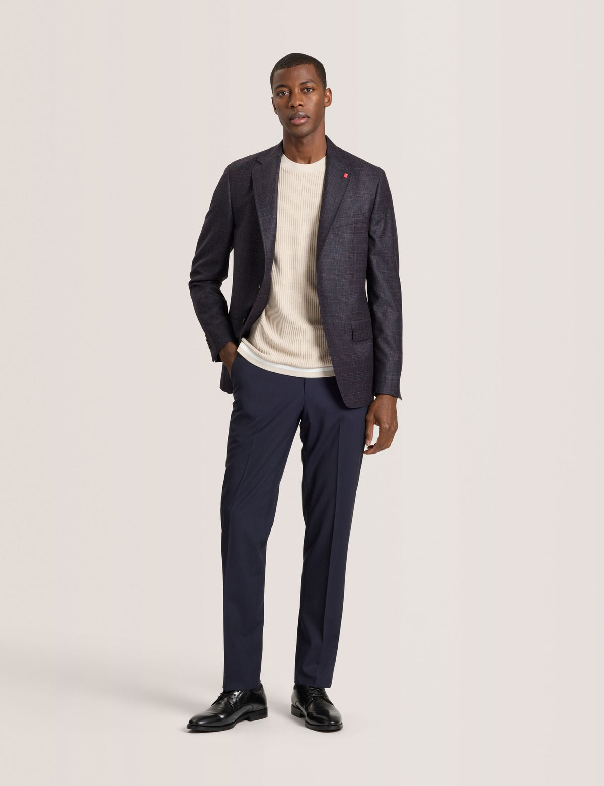 WINFRED | BURGUNDY-BLUE