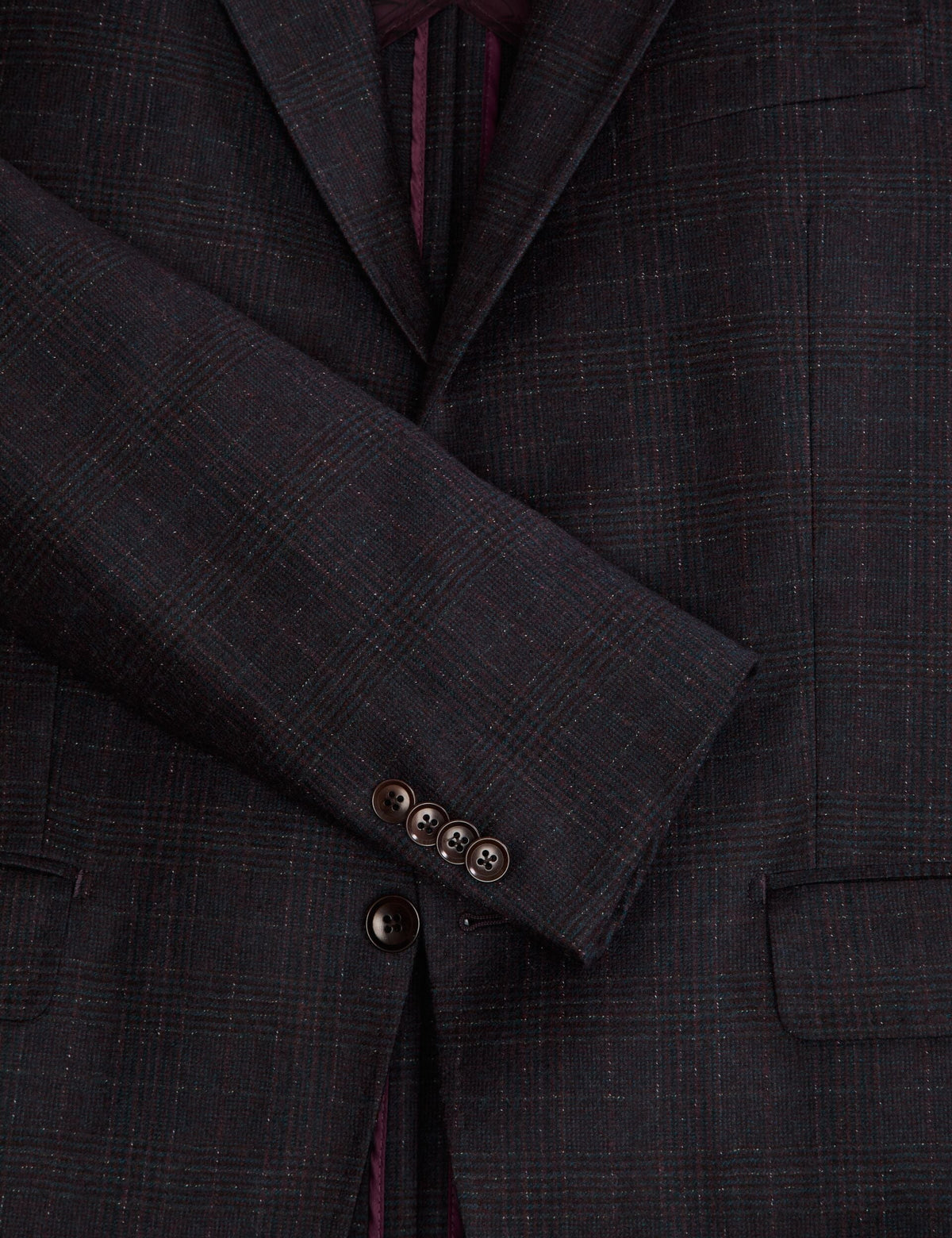 WINFRED | BURGUNDY-BLUE