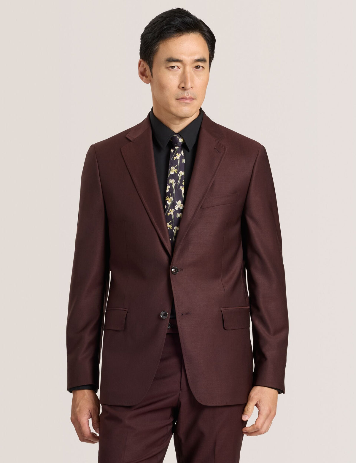 WRIGHT-TWILL | BURGUNDY