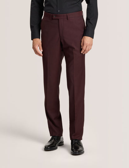 WINTER-TWILL | BURGUNDY