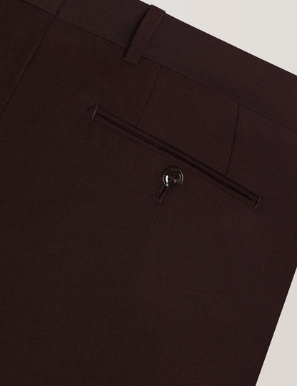 WINTER-TWILL | BURGUNDY